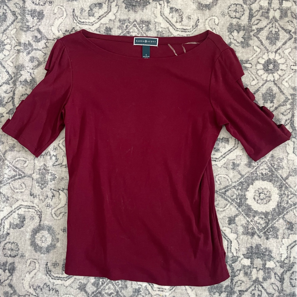 Open Sleeve Top